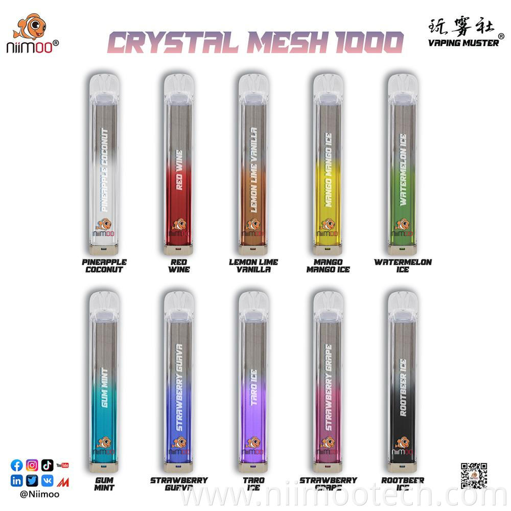 New 1000 Puffs E Cigarette Vape